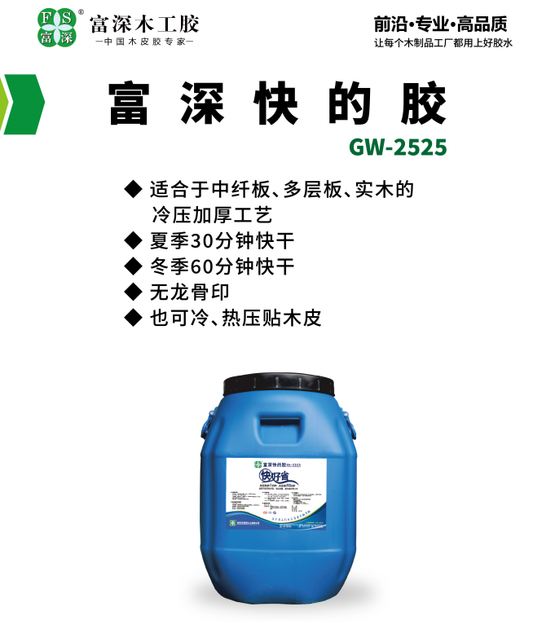 How many times can this type of glue from Fushen increase the efficiency of a door panel factory?