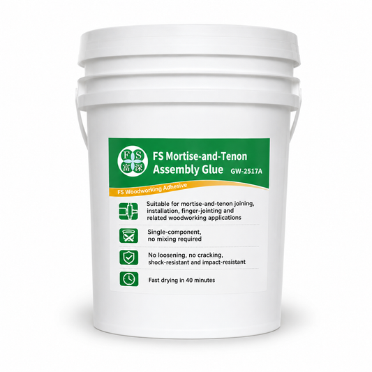 GW-2517A mortise and tenon wood assembly glue bucket for finger jointing