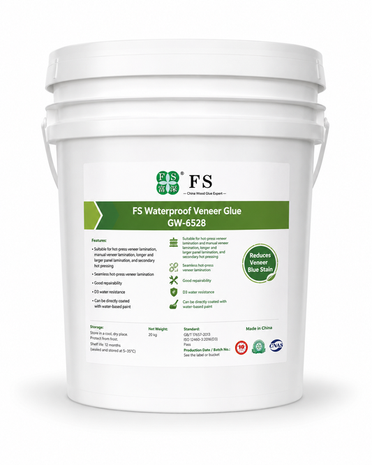 GW-6528 waterproof wood veneer glue bucket for hot press lamination