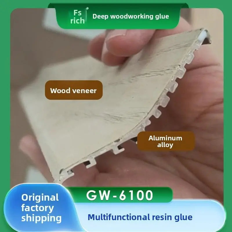 FS GW-6100 Strong Glue for Stainless Steel, Wood & Stone Panel Bonding