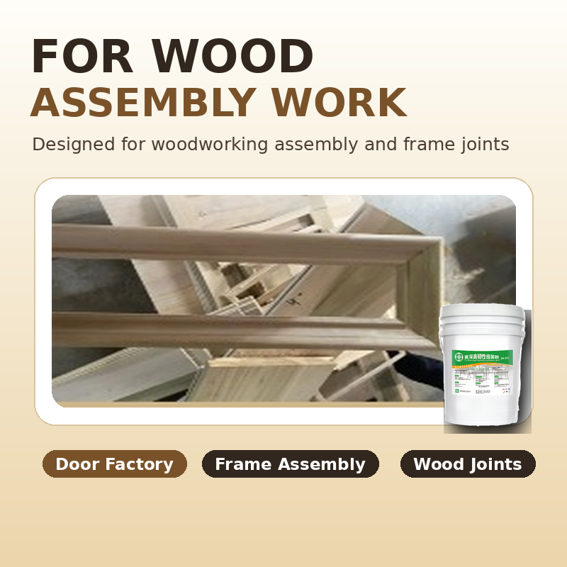 FS GW-2515 Water-Based High Flexibility Wood Assembly Glue for 45° Frame Joints