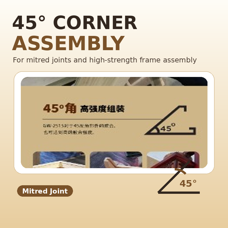 FS GW-2515 Water-Based High Flexibility Wood Assembly Glue for 45° Frame Joints