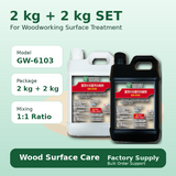 FS GW-6103 Wood Blue Stain Remover 2 kg + 2 kg Set